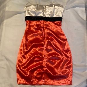 B. Darlin strapless dress